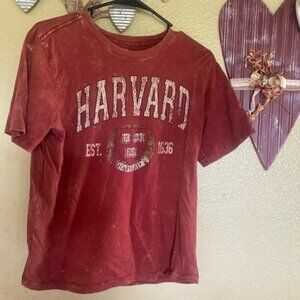 Harvard Red Short Sleeve Tee